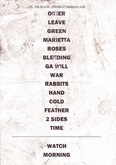 The actual band setlist is different from that posted on Setlist FM, tags: Setlist - The Lone Bellow / AHI on Sep 3, 2018 [315-small]