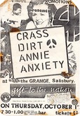 Crass / Dirt / Annie Anxiety on Oct 1, 1981 [316-small]