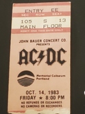 Fastway / AC/DC on Oct 14, 1983 [453-small]