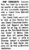 Grand Funk Railroad / Bloodrock   on Aug 6, 1970 [975-small]