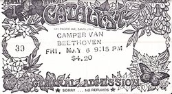 Camper Van Beethoven / Wrestling Worms on May 6, 1988 [848-small]