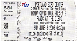 "Honda Civic Tour" / Panic! At the Disco / The Hush Sound / Phantom Planet / Motion City Soundtrack on Jun 8, 2008 [264-small]