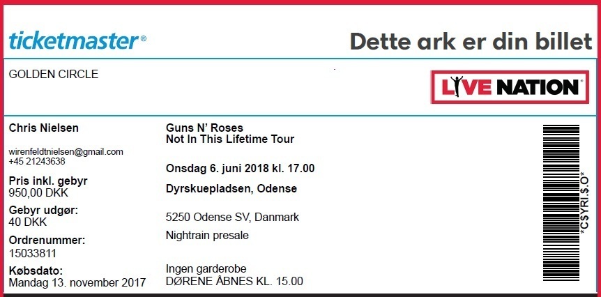 Concert History of Dyrskuepladsen Odense, Denmark (Updated for 2023 - 2024)  | Concert Archives