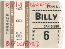 Billy Squier / Def Leppard on Mar 6, 1983 [795-small]