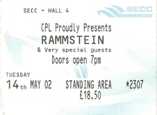 Rammstein / American Head Charge / Raging Speedhorn on May 14, 2002 [921-small]