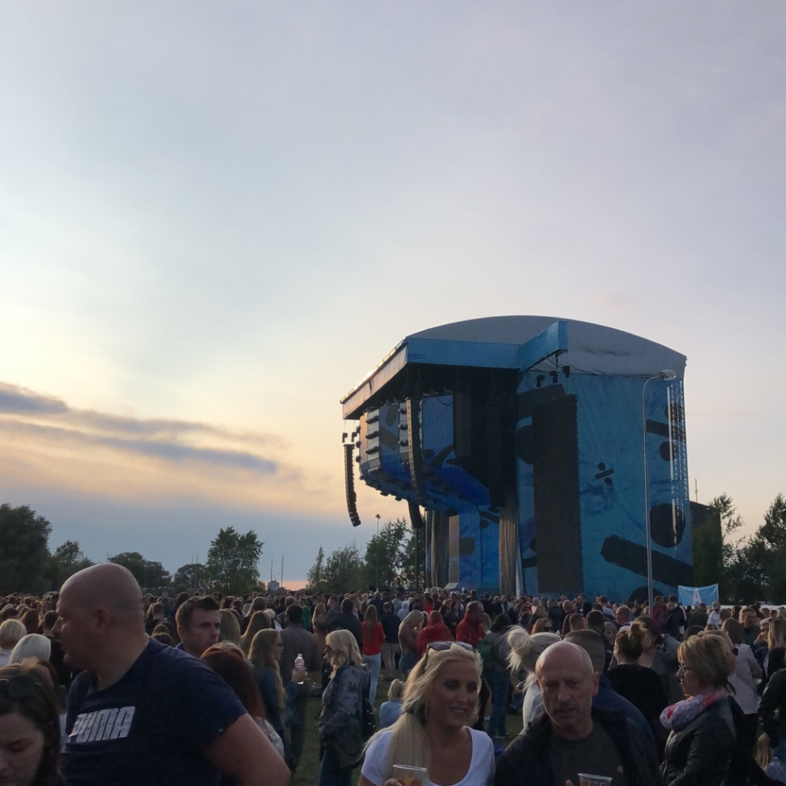 Jul 12, 2019: Ed Sheeran / James Bay / Zara Larsson at Lucavsala Riga,  Riga, Latvia | Concert Archives
