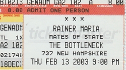 Rainer Maria / Mates of State on Feb 13, 2003 [819-small]