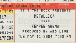 Metallica / Godsmack on May 11, 2004 [832-small]