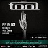 Tool / Primus / Clutch / Fantomas / The Melvins / The Crystal Method on Jun 24, 2017 [597-small]
