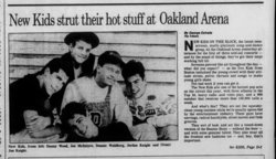New Kids On The Block / The Cover Girls / Dino on Dec 19, 1989 [948-small]