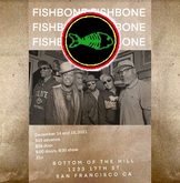 tags: Fishbone, Gig Poster, Bottom of the Hill - Fishbone / Chaki on Dec 14, 2021 [601-small]