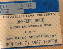Depeche Mode / Nitzer Ebb on Dec 7, 1987 [383-small]