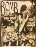 tags: Bomb, Skin Yard, Bedlam Rovers, Gig Poster, S.F. Music Works - Bomb / Skin Yard / Bedlam Rovers on Mar 2, 1988 [099-small]