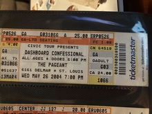 Dashboard Confessional / The Hush Sound / Motion City Soundtrack / Thrice on May 26, 2004 [184-small]