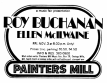  Roy Buchanan / Ellen McIlwaine on Nov 3, 1972 [765-small]