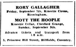 Rory Gallagher / Mott the Hoople on Sep 7, 1971 [567-small]