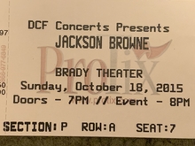 Jackson Browne / Larry Campbell / Teresa Williams on Oct 18, 2015 [306-small]