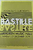 tags: Bastille, Aberdeen, Scotland, United Kingdom, Advertisement, Gig Poster, Music Hall - Bastille on Dec 1, 2019 [710-small]
