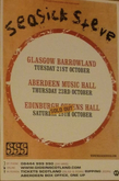 tags: Seasick Steve, Aberdeen, Scotland, United Kingdom, Gig Poster, Advertisement, Music Hall - Seasick Steve on Oct 23, 2008 [712-small]