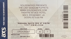 The Last Shadow Puppets / Alexandra Savior on Apr 20, 2016 [580-small]