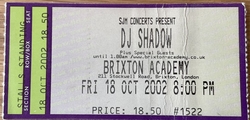 DJ Shadow / 2 Many DJs on Oct 18, 2002 [682-small]