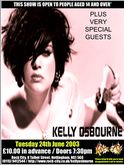 Kelly Osbourne / The *Ga*Ga*s / Har Mar Superstar on Jun 24, 2003 [143-small]