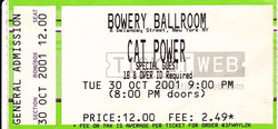 Cat Power on Oct 30, 2001 [854-small]