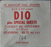 Dio / Waysted on Nov 8, 1983 [404-small]