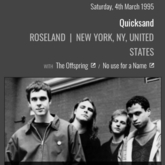 The Offspring / Quicksand / No Use For A Name on Mar 5, 1995 [632-small]