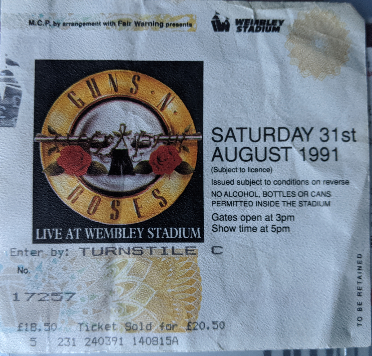 Guns'n'roses Concert & Tour History | Concert Archives