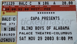 Blind Boys of Alabama / Clarence Bucaro on Nov 29, 2003 [847-small]