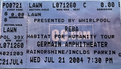 Reba McEntire / Billy Currington / Julie Roberts on Jul 21, 2004 [876-small]