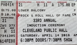 Rock and Roll Hall of Fame 33rd Annual Induction Ceremony  on Apr 14, 2018 [241-small]