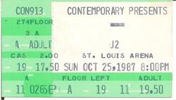 U2 / The BoDeans on Oct 25, 1987 [600-small]