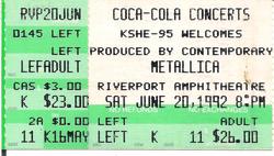 Metallica / Metal Church on Jun 20, 1992 [637-small]