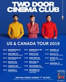Two Door Cinema Club / Peach Pit on Nov 12, 2019 [575-small]