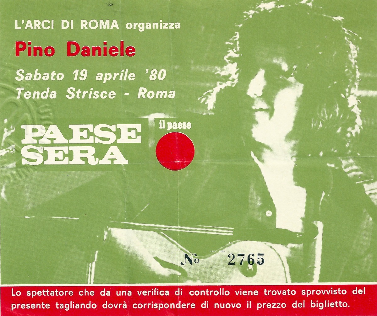 Pino Daniele Concert & Tour History | Concert Archives