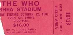 The Who / The Clash / David Johansen on Oct 12, 1982 [103-small]