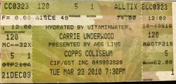 Sons Of Sylvia / Carrie Underwood / Craig Morgan on Mar 23, 2010 [131-small]