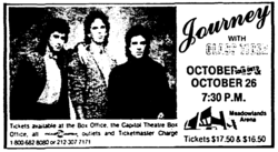 Journey / Glass Tiger on Oct 26, 1986 [745-small]