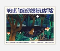 Edgefield Poster, The Decemberists / Jake Xerxes Fussell on Aug 6, 2022 [082-small]