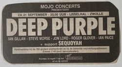 DEEP PURPLE / Sequoyah on Sep 21, 1996 [463-small]