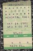 DEVO on Oct 14, 1981 [438-small]