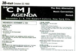 Barkmarket / Green Apple Quickstep / Raging Slab / Jim Rose Circus Sideshow on Nov 3, 1993 [032-small]