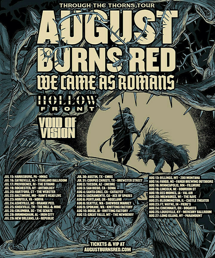 Jul 16, 2022: Through the Thorns Tour at Starland Ballroom Sayreville, New  Jersey, United States | Concert Archives