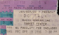 tags: Ticket - DC Talk / Audio Adrenaline on Apr 19, 1996 [538-small]
