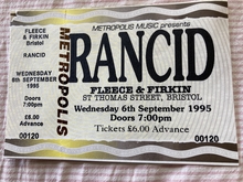 Rancid / Swingin Utters' on Sep 6, 1995 [064-small]