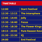 IQ / The Flower Kings / Focus / Pure Reason Revolution / Jolly / The Intersphere on Jun 22, 2019 [635-small]