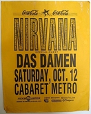 Nirvana / Das Damen / Urge Overkill on Oct 12, 1991 [641-small]