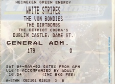 The White Stripes / The Von Bondies / The Dirtbombs / The Detroit Cobras on May 4, 2002 [958-small]